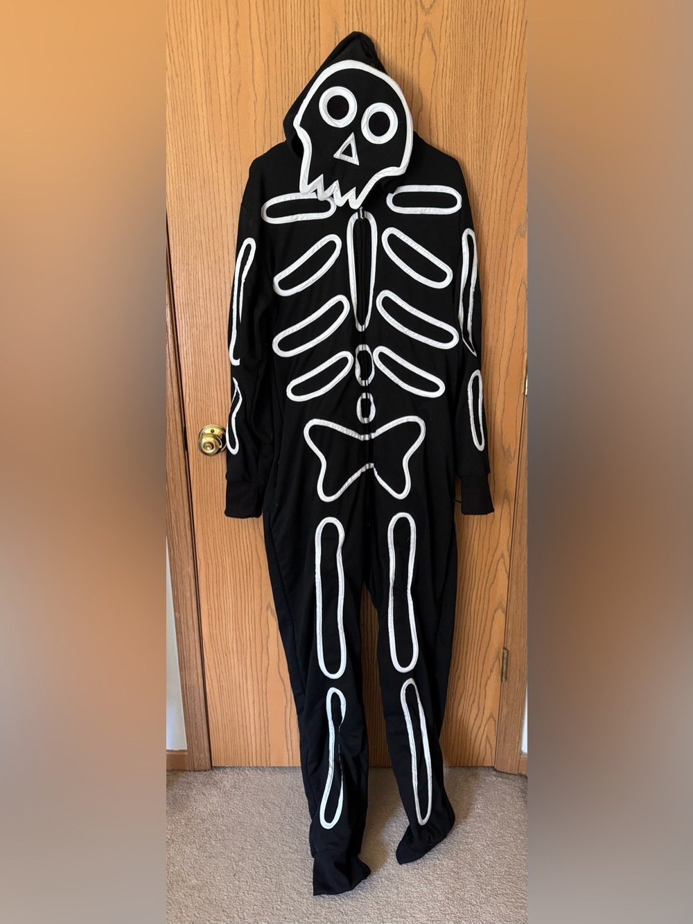 Tipsy Elves Men’s L Neon LED Light Up Skeleton Halloween Costume
